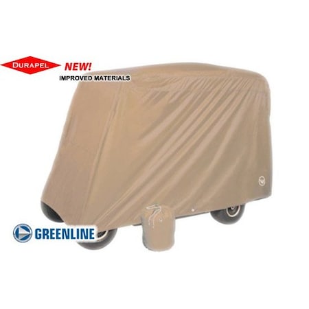 Eevelle Greenline 4 Passenger Golf Cart Storage Cover - Tan GLCT04